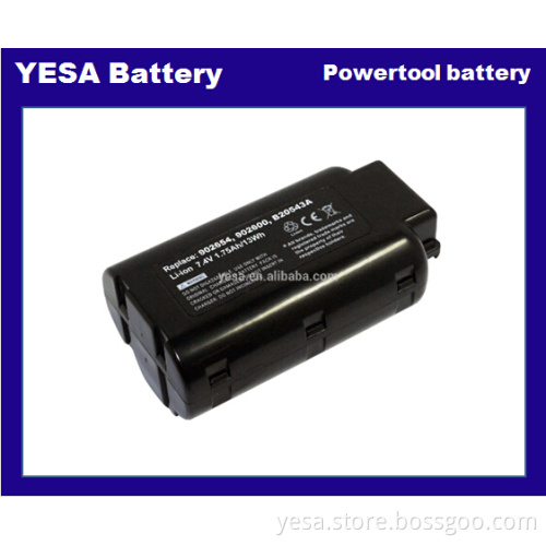 7.4V lithium battery for PASLODE B20543A 902600 902654 1500mAh 2000mAh paslode 7.4v battery